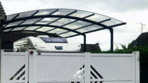 abri camping car aluminium