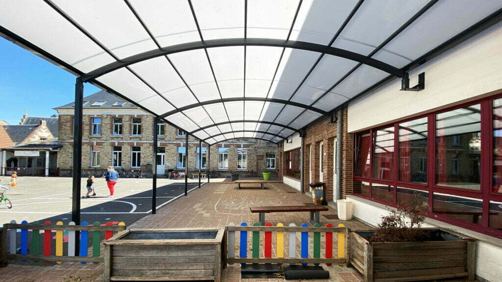 préau école Rue